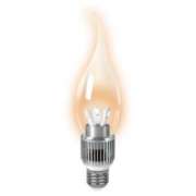 Gauss LED BXS35 Candle Tailed Crystal clear 5W E27 2700K 104202105-D