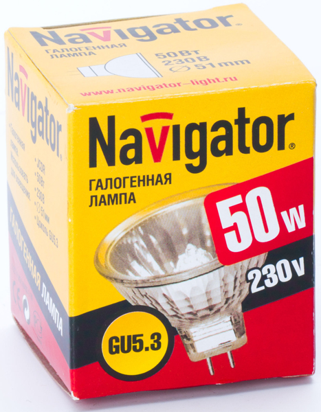 Navigator 94 206 JCDR 50W G5.3 230V 2000h